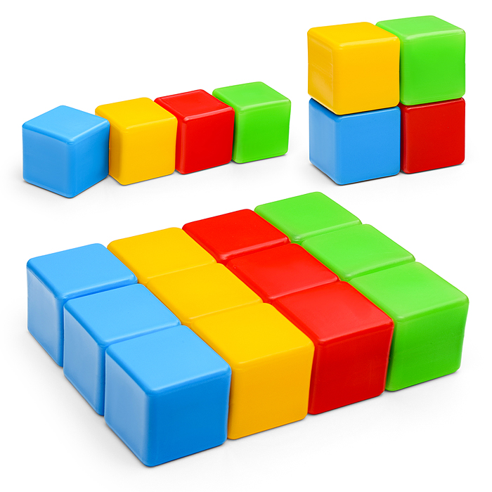 Набор "Кубики" 12д