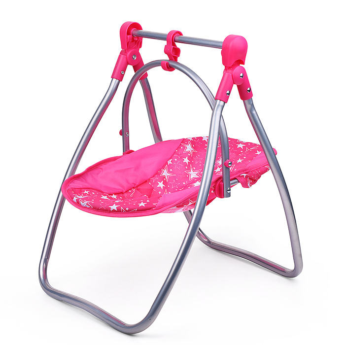 Фото к товару Коляска для кукол 9002 5 в1 принт: звезды на розовом Коляска для кукол 9002 5 в1 принт: звезды на розовом