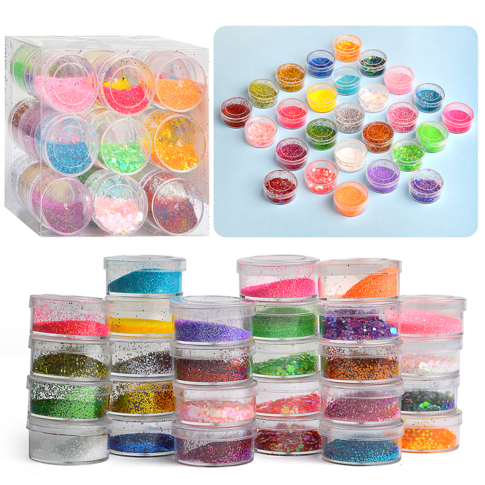 Набор творческая мастерская 00-6504 "Яркое ассорти" (27 цв.) в пакете