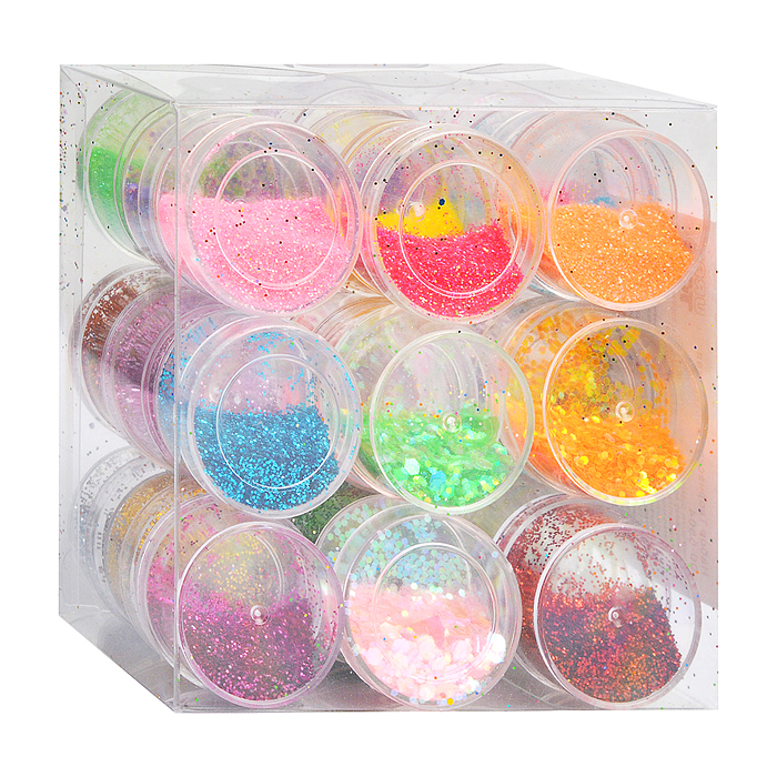 Набор творческая мастерская 00-6504 "Яркое ассорти" (27 цв.) в пакете