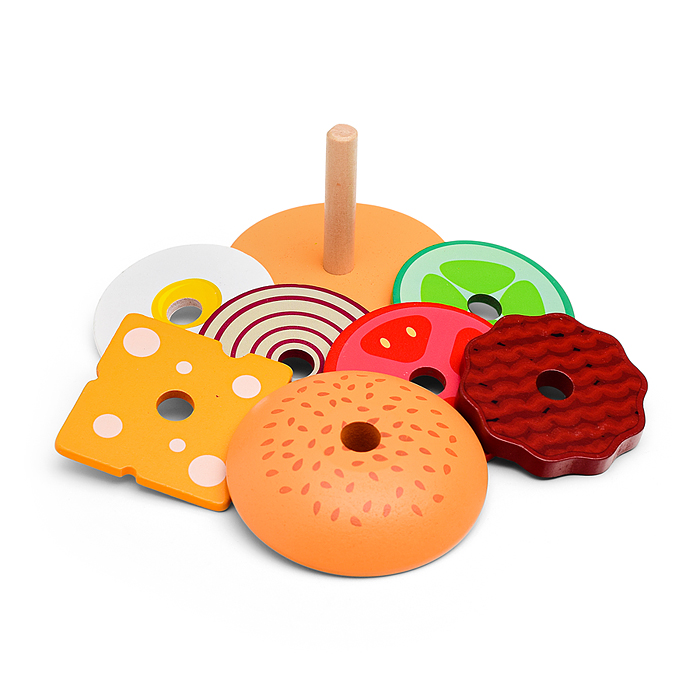 Фото к товару Игра развивающая D2056 "Гамбургер" Игра развивающая D2056 "Гамбургер"