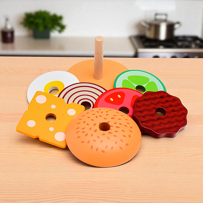 Фото к товару Игра развивающая D2056 "Гамбургер" Игра развивающая D2056 "Гамбургер"