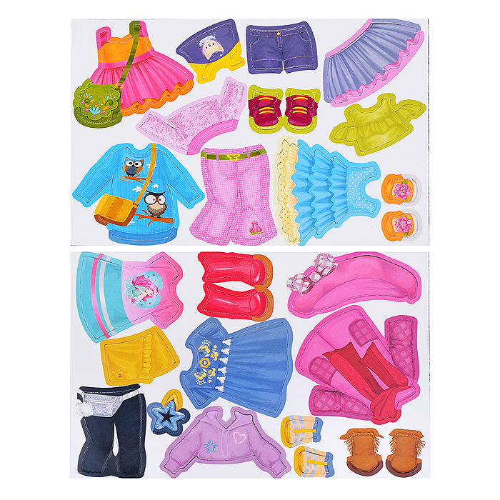 Игра магнитная "Одевашки. Модная девчонка. Большой показ мод" Магнитные истории