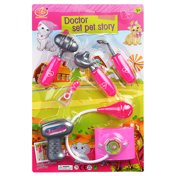 Набор доктора KJ1112A-14 "Маленький врач-2" на листе