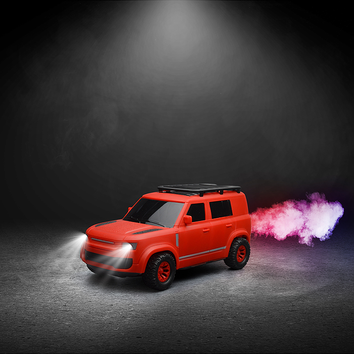 Машина 627-1 "Яркий внедорожник №2" р/у, 27 MHz, в коробке