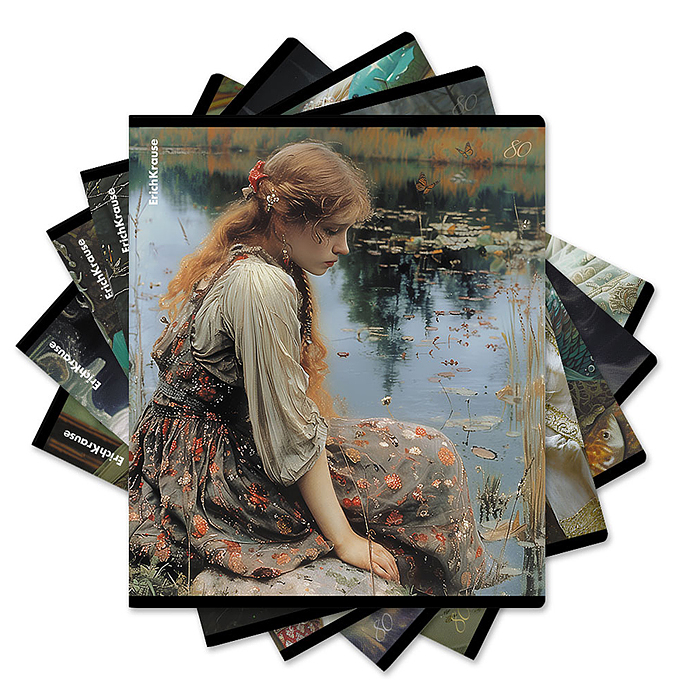 Тетрадь 80л. клетка "Russian Tales" Тетрадь 80л. клетка "Russian Tales"