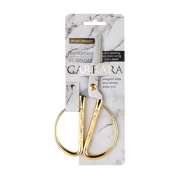 Ножницы усиленные "Carrara" 17.2 см  нержавеющая сталь , лезвия 3 мм