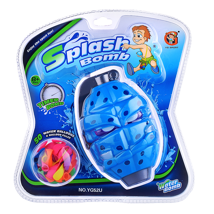 Фото к товару Игрушка - брызгалка YG52U "Граната" на листе Игрушка - брызгалка YG52U "Граната" на листе