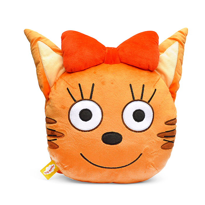 Фото к товару Игрушка-подушка "Три Кота" Карамелька (с флисовым пледом 150*95) Игрушка-подушка "Три Кота" Карамелька (с флисовым пледом 150*95)