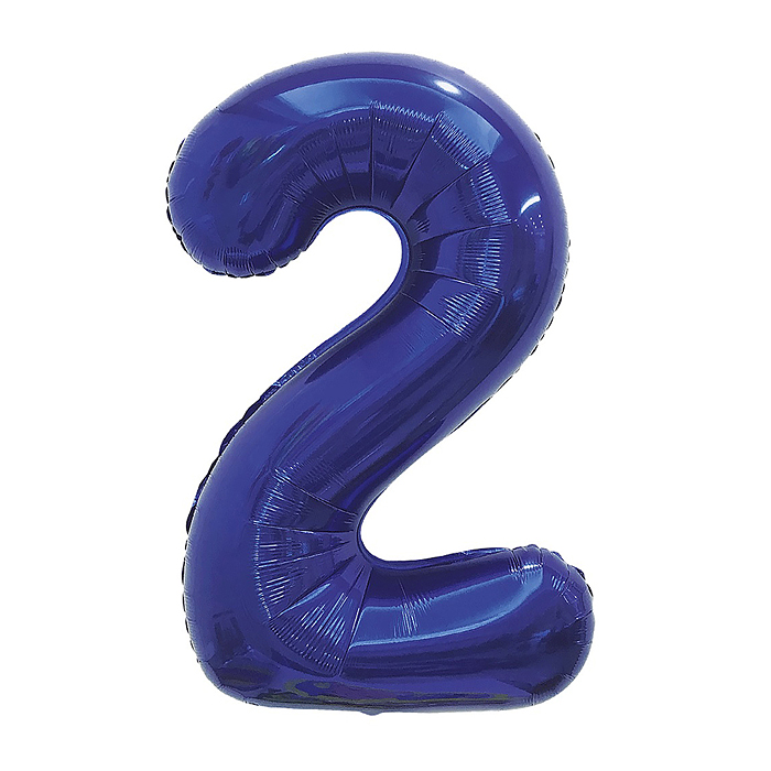 Шар (32''/81 см) Цифра, 2, Темно-синий, 1 шт. в уп. Шар (32''/81 см) Цифра, 2, Темно-синий, 1 шт. в уп.