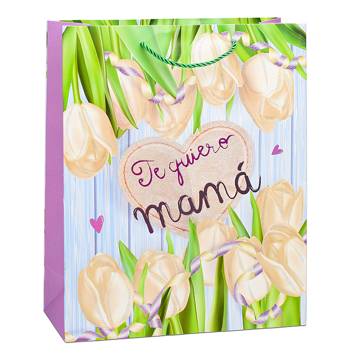 Фото к товару Пакет подарочный 00-6336 "Для мамы!" 26х32х10 см Пакет подарочный 00-6336 "Для мамы!" 26х32х10 см