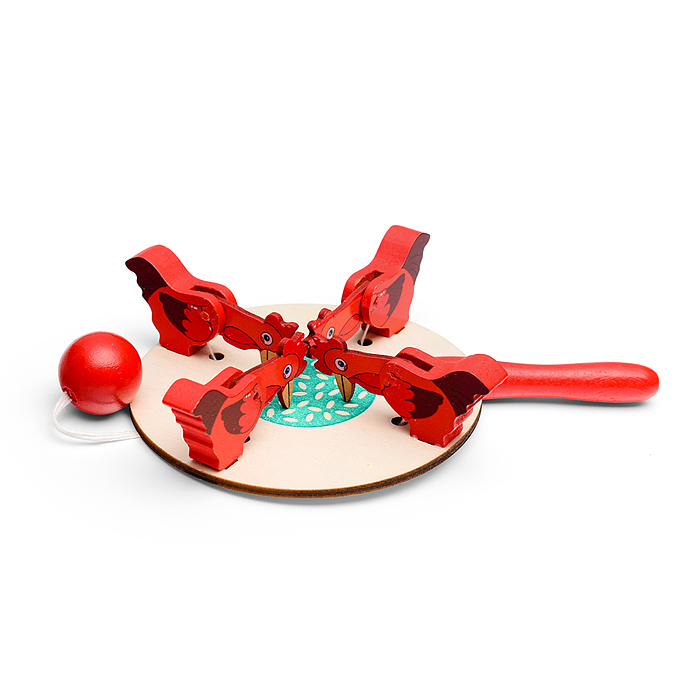 Фото к товару Игра-стучалка D2074 "Курочки зёрнышко клюют" Игра-стучалка D2074 "Курочки зёрнышко клюют"