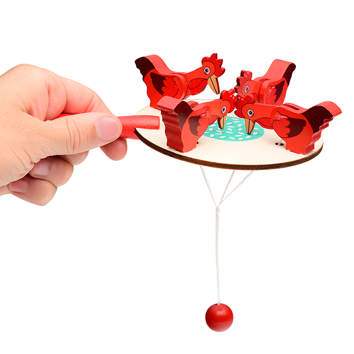 Фото к товару Игра-стучалка D2074 "Курочки зёрнышко клюют" Игра-стучалка D2074 "Курочки зёрнышко клюют"