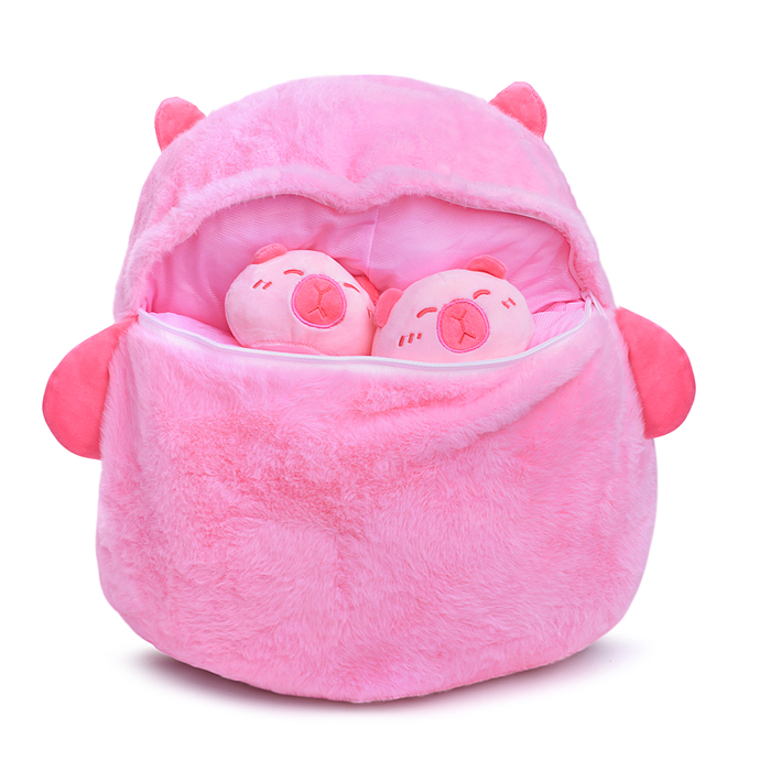 Игрушка -Антистресс М1421 "Капибара с мандаринкой"