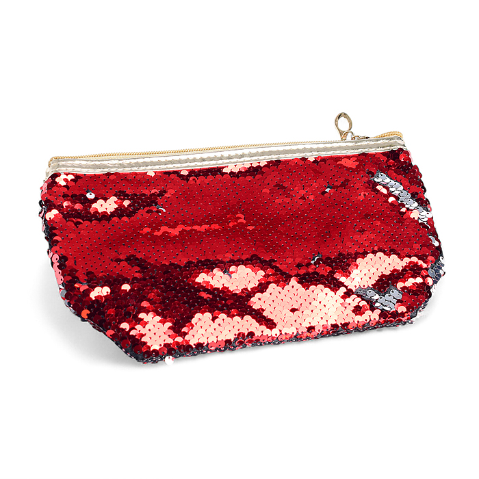 Фото к товару Косметичка с пайетками, 15х24 см Косметичка с пайетками, 15х24 см