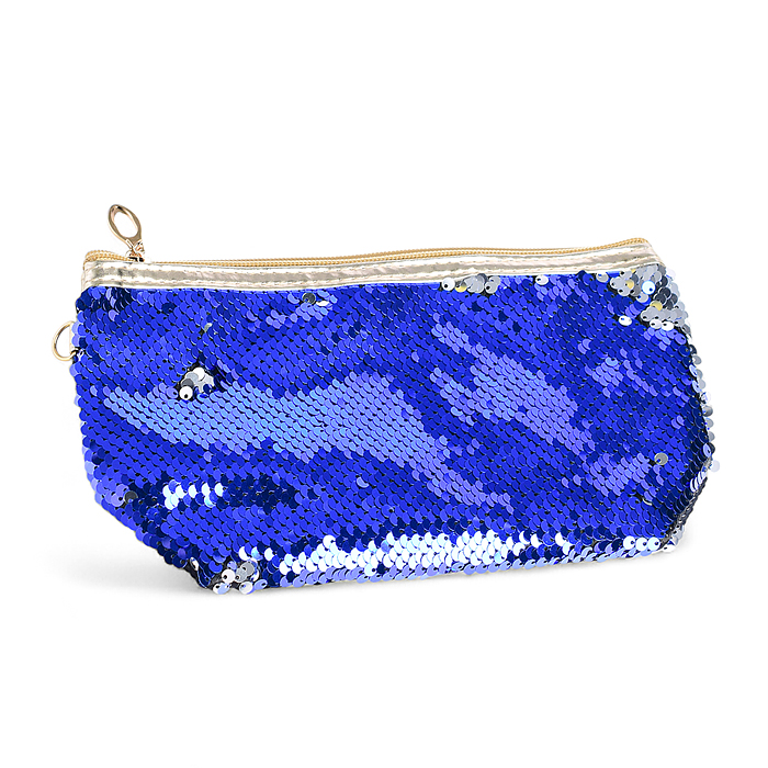 Фото к товару Косметичка с пайетками, 15х24 см Косметичка с пайетками, 15х24 см