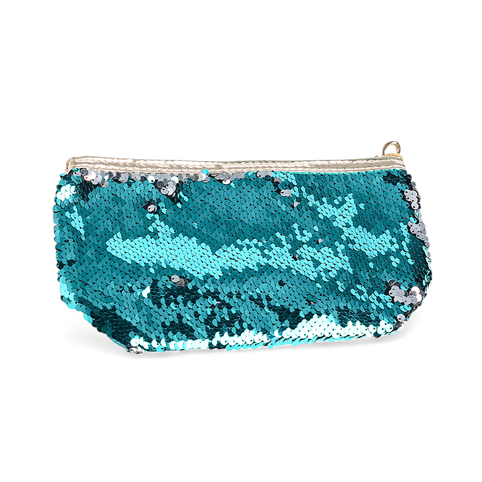 Фото к товару Косметичка с пайетками, 15х24 см Косметичка с пайетками, 15х24 см