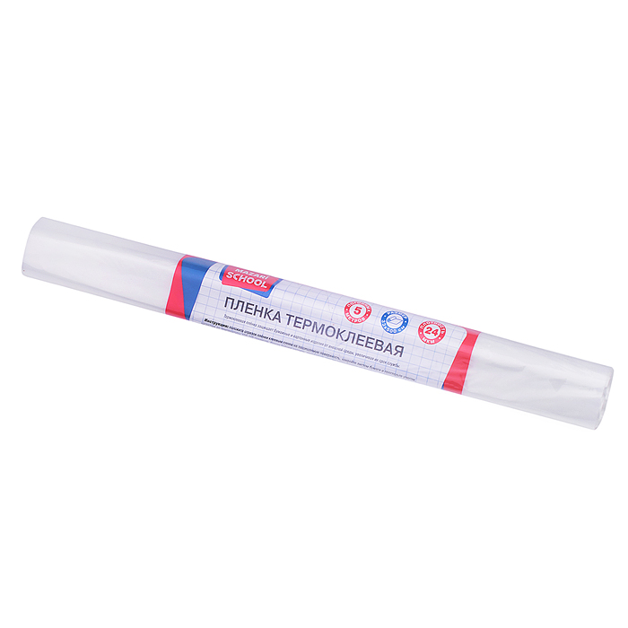 Плёнка термоклеевая. Материал: ПП. Толщина: 24мкм. Размер: 330х5000 мм