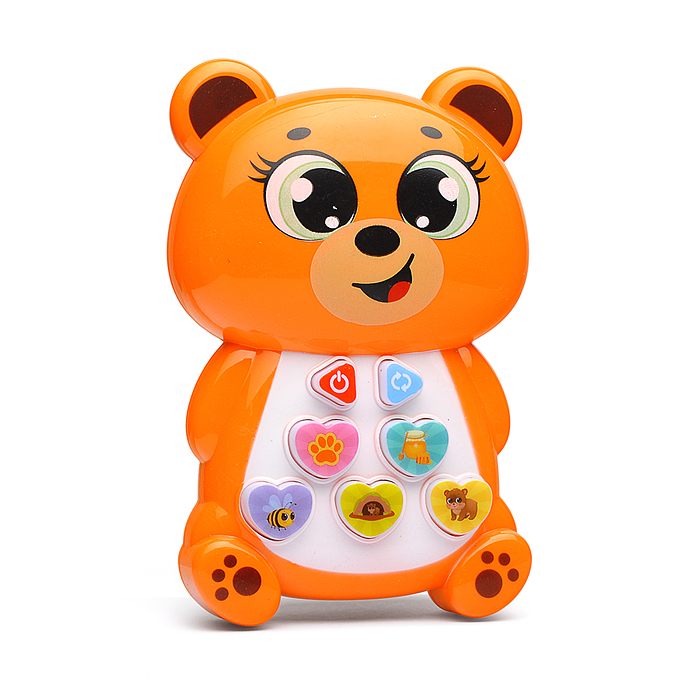 Фото к товару Мультиплеер Мишка (30 песен, фраз и звуков) в коробке Мультиплеер Мишка (30 песен, фраз и звуков) в коробке