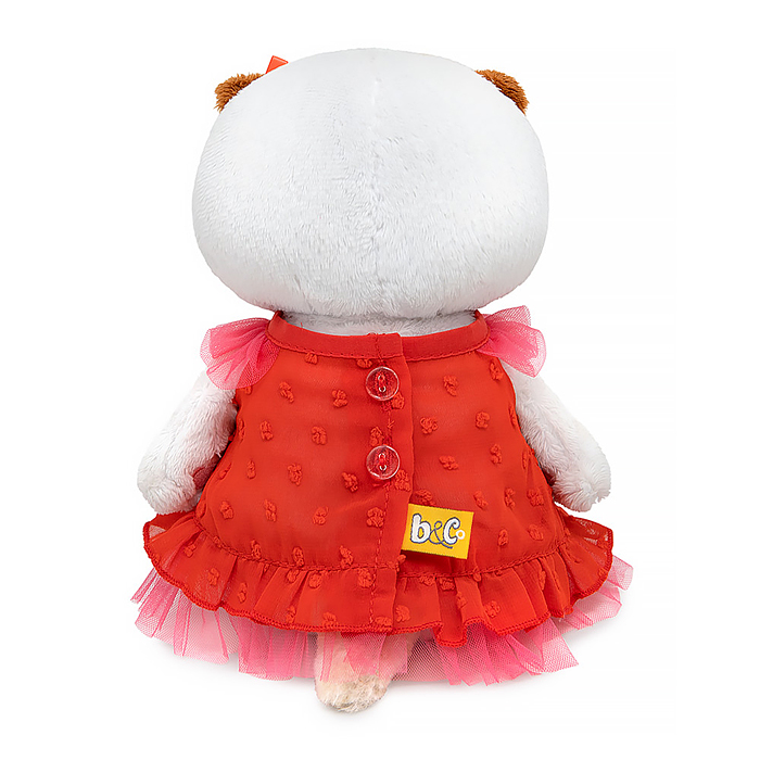 Кошка Ли-Ли BABY в платье с белым бантом