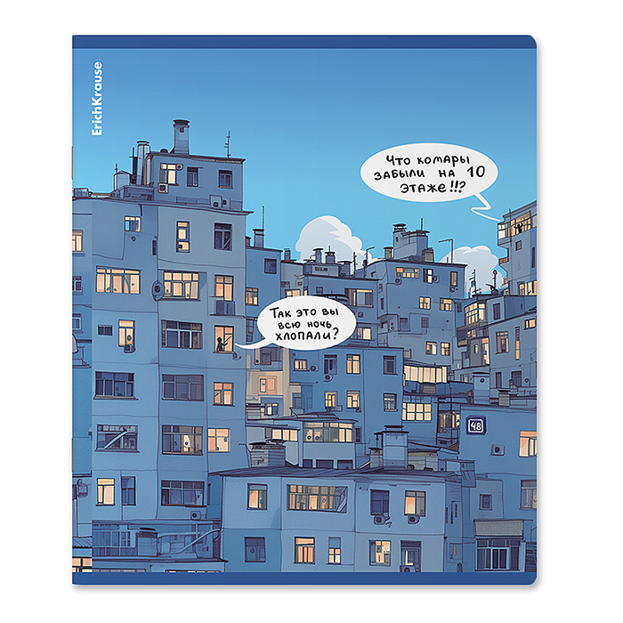 Фото к товару Тетрадь 48 л. клетка "Windows, 48 листов, клетка, матовая ламинация+выборочный УФ-ла Тетрадь 48 л. клетка "Windows, 48 листов, клетка, матовая ламинация+выборочный УФ-ла