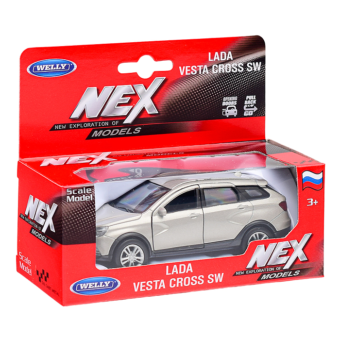 Фото к товару Машинка 1:38, в асс., набор 23RUS Машинка 1:38, в асс., набор 23RUS