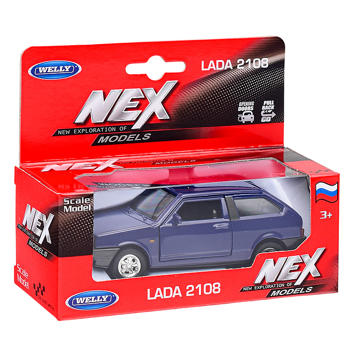 Фото к товару Машинка 1:38, в асс., набор 23RUS Машинка 1:38, в асс., набор 23RUS