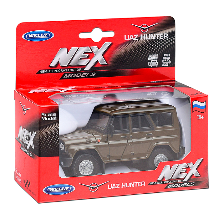 Фото к товару Машинка 1:38, в асс., набор 23RUS Машинка 1:38, в асс., набор 23RUS