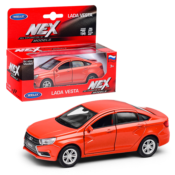 Фото к товару Машинка 1:38, в асс., набор 23RUS Машинка 1:38, в асс., набор 23RUS