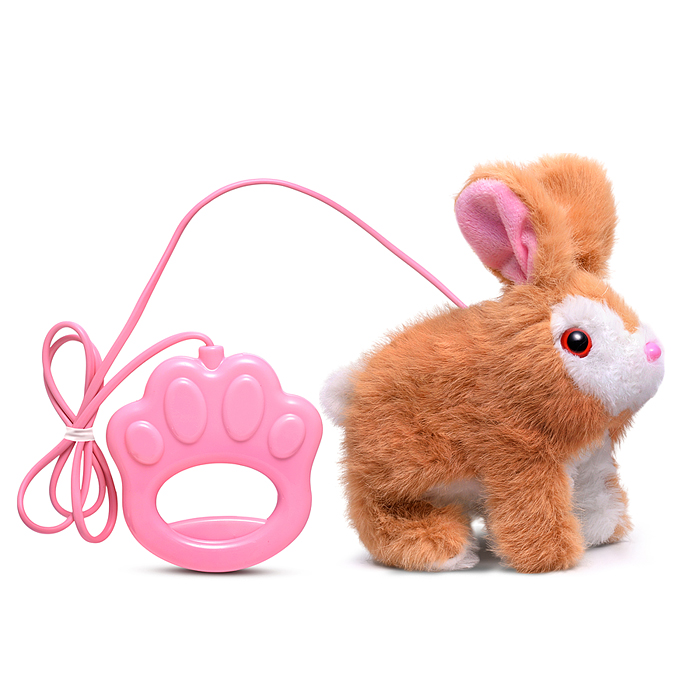 Фото к товару Кролик 00-6811 "Пушистик" (записывает, прыгает, издаёт звук, шевелит ушками и носиком) в пакете Кролик 00-6811 "Пушистик" (записывает, прыгает, издаёт звук, шевелит ушками и носиком) в пакете