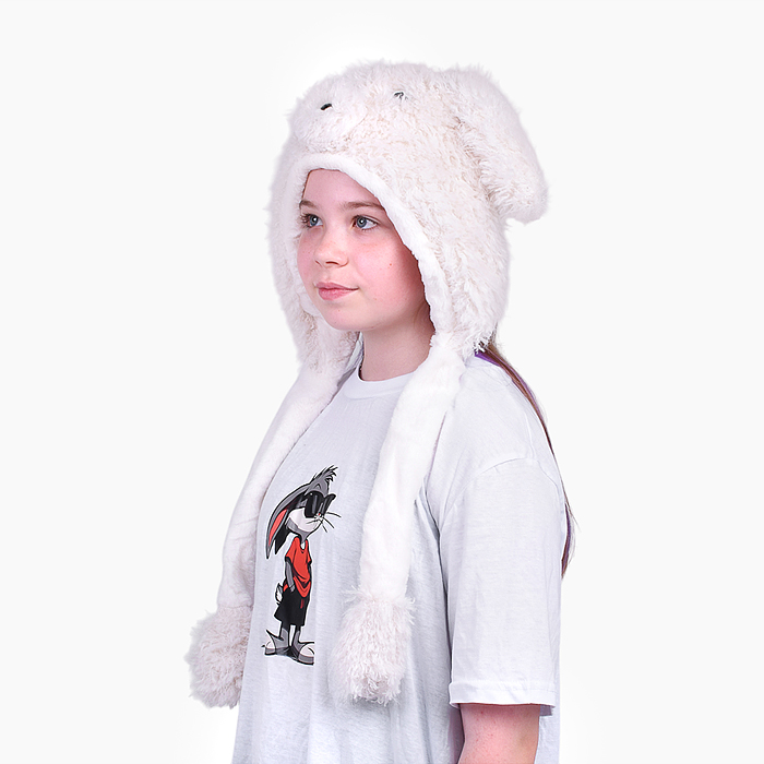 Шапка карнавальная 00-6845 "Зайчишка"