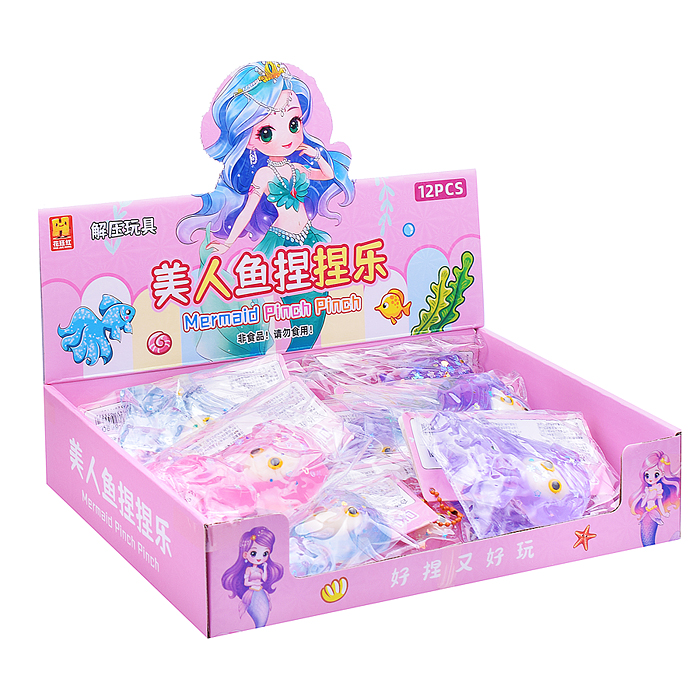 Фото к товару Игрушка -антистресс 00-6690 "Русалочка" Игрушка -антистресс 00-6690 "Русалочка"