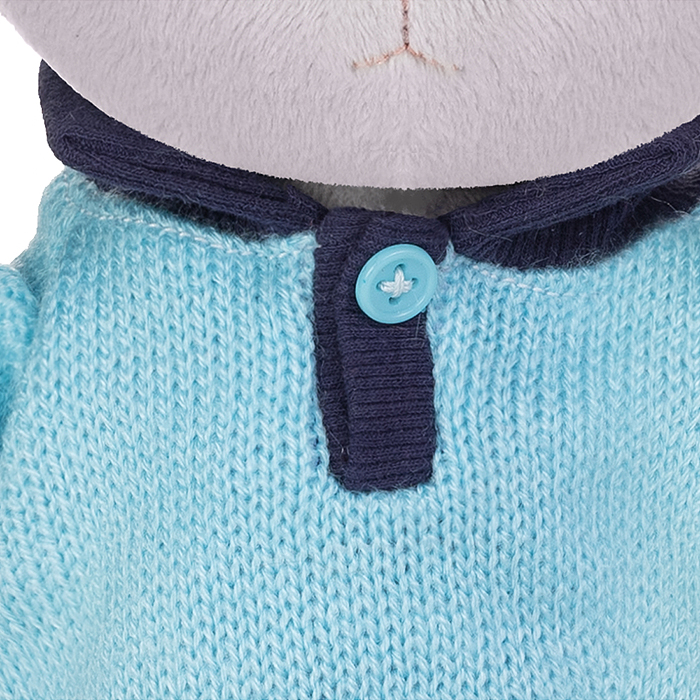 Колбаскин в голубом поло и штанишках, 20 см, в коробке