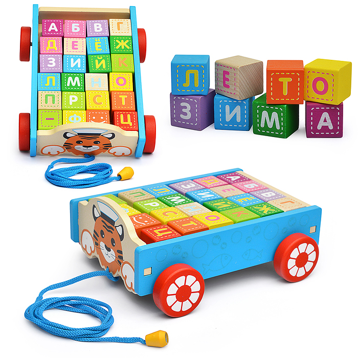 Каталка-конструктор "Тигр" Каталка-конструктор "Тигр"