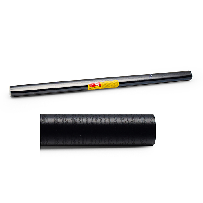 Пленка самоклеящаяся матовая "REPAIR & CRAFT" 60x300 см, PVC 80 мкм, в рулоне, чёрный венге