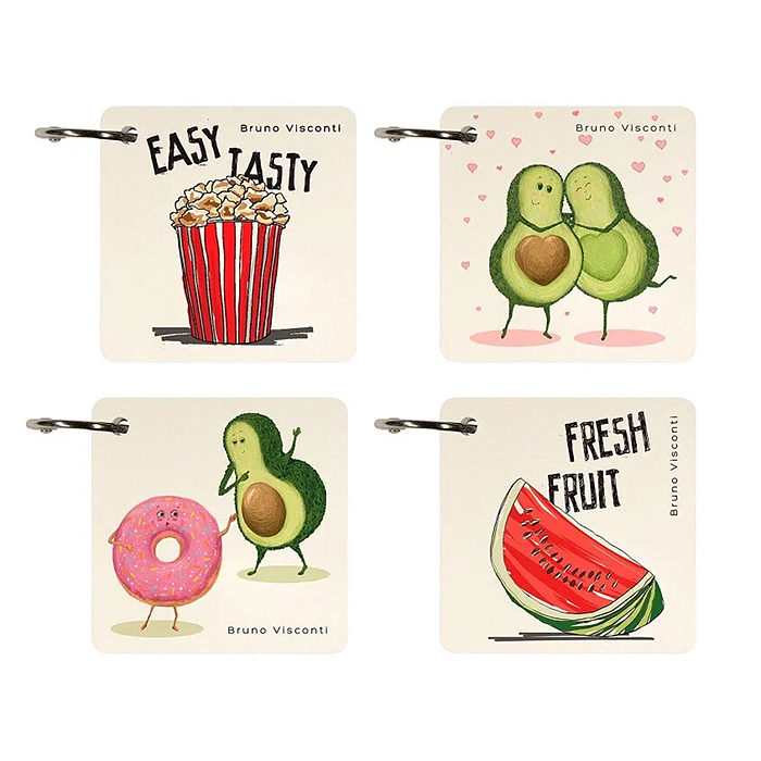 Отрывной блок на кольце "Smart journal" 70 х 70 мм, 110 л. Отрывной блок на кольце