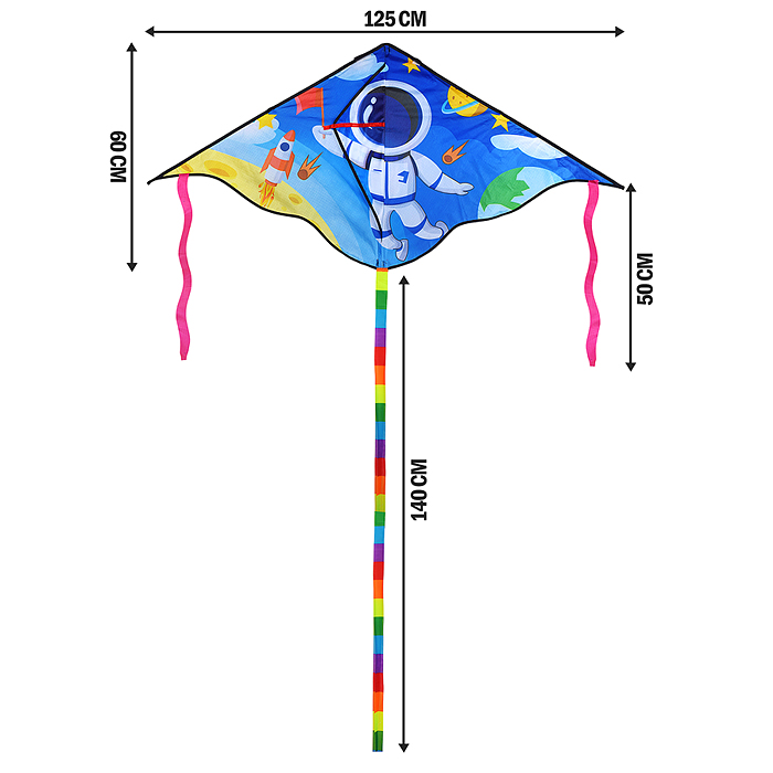 Змей воздушный 00-6295 "Высший пилотаж" Змей воздушный 00-6295 "Высший пилотаж"