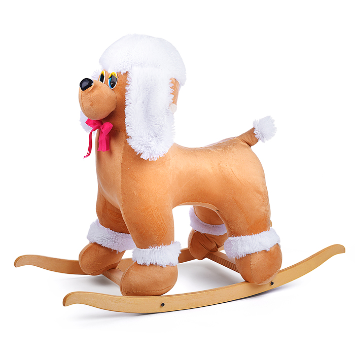 Качалка Пудель плюш