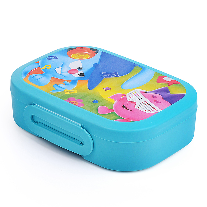 Фото к товару Набор: Ланч-бокс 0,98л и стакан детский с крышкой, петлей и декором "Смешарики" 0,4л (Голубой) Набор: Ланч-бокс 0,98л и стакан детский с крышкой, петлей и декором "Смешарики" 0,4л (Голубой)