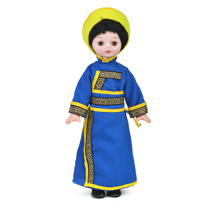 Кукла Бурят мальчик 45см в коробке 