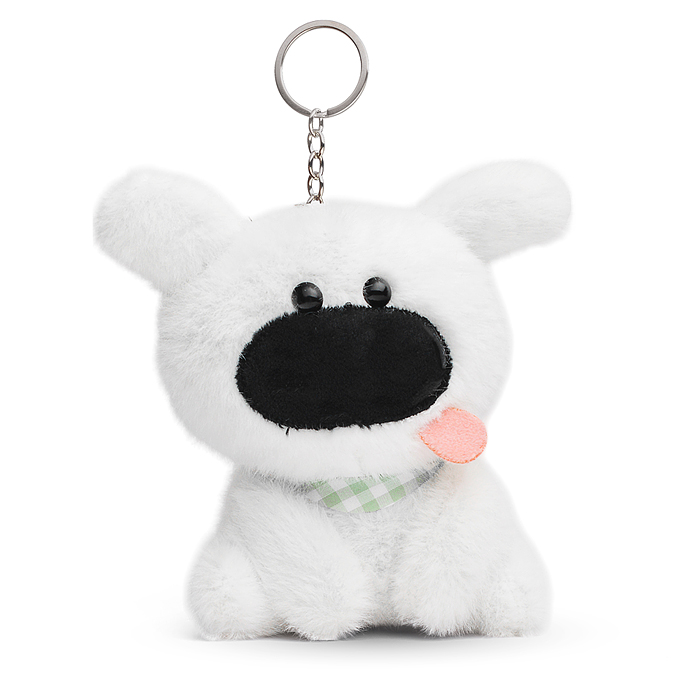 Мягкая игрушка-брелок М1409 "Собака Рекс" 15см