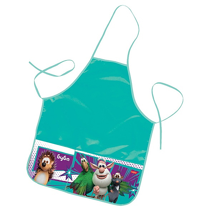 Фартук MINI с двумя карманами 49х39см "Буба" в индив.упак.