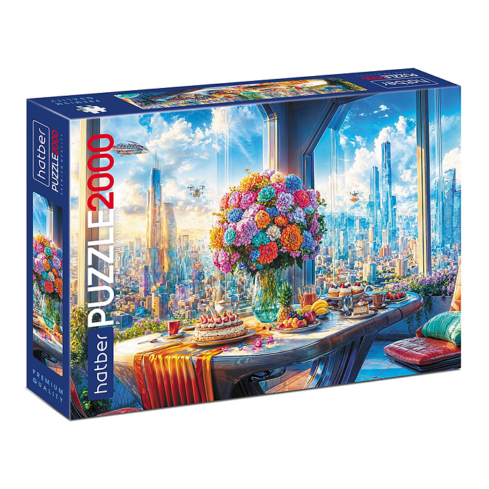 Пазлы 2000 "Окно в будущее" Premium Пазлы 2000 "Окно в будущее" Premium