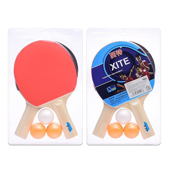Набор для настольного тенниса 00-5710 (2 ракетки, 3 мяча) Набор для настольного тенниса 00-5710 (2 ракетки, 3 мяча)