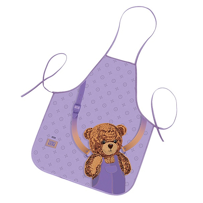 Фартук для труда 53,5х44,5см без нарукавников "Любимый мишка" в индив. упак.