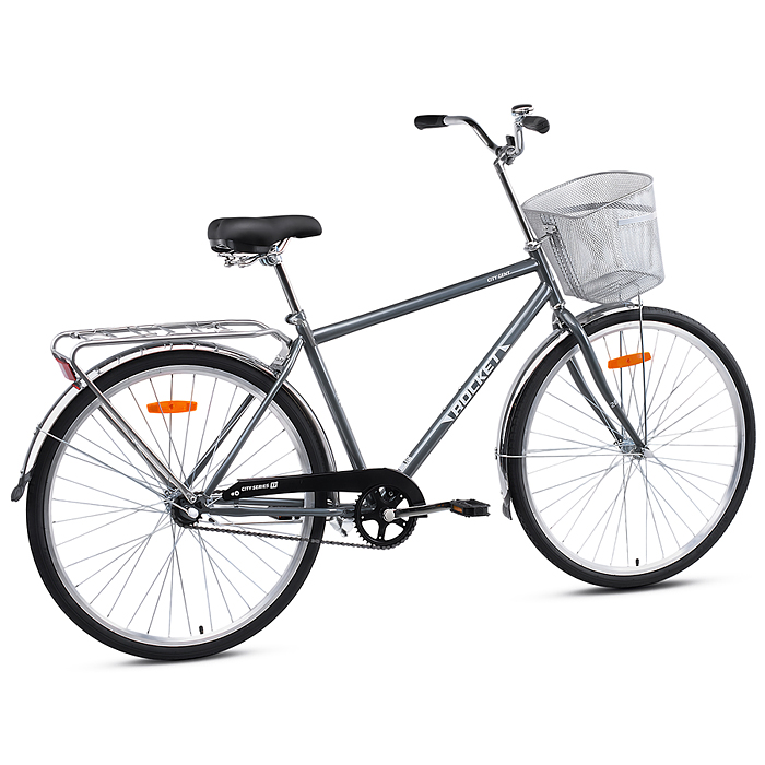 Фото к товару Велосипед 28" Rocket City Gent, цвет серый, размер 19" Велосипед 28" Rocket City Gent, цвет серый, размер 19"
