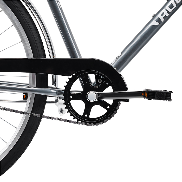 Фото к товару Велосипед 28" Rocket City Gent, цвет серый, размер 19" Велосипед 28" Rocket City Gent, цвет серый, размер 19"