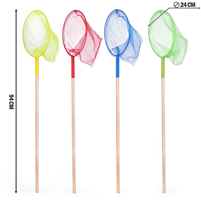 Сачок для ловли бабочек 00-5796 (70/24 см.) (цвет в ассортименте)