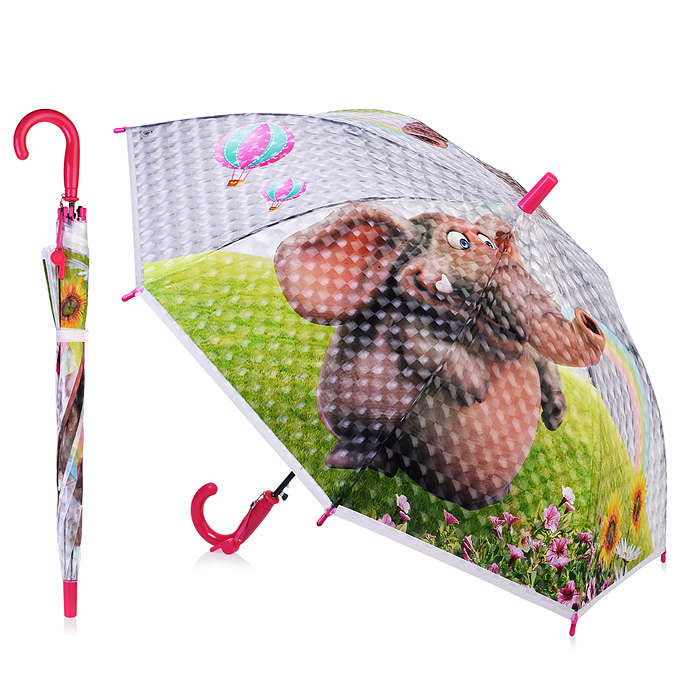 Зонт детский 00-5930 "Забавный слон" 50см Зонт детский 00-5930 "Забавный слон" 50см