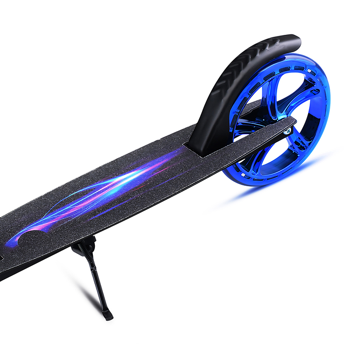 Фото к товару Самокат U012004Y 2-х кол., синий, d 200 мм., PU, в коробке Самокат U012004Y 2-х кол., синий, d 200 мм., PU, в коробке